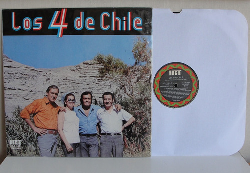 Vinilo Lp - Los 4 De Chile - Sello Irt Chile 1973