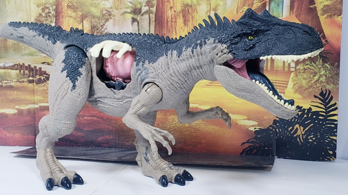 Jurassic World Allosaurus Extreme Damage Mattel