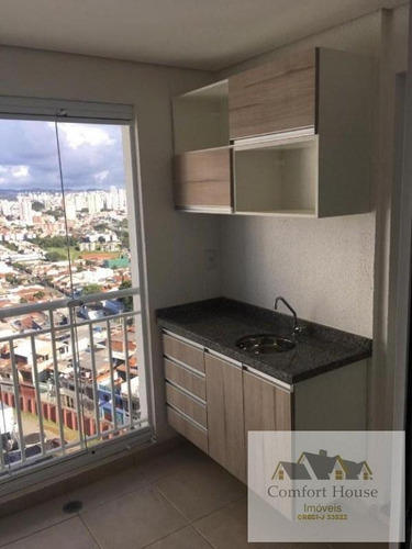 Apartamento Para Venda Em Santo André, Santa Maria / Campestre, 3 Dormitórios, 1 Suíte, 2 Banheiros, 2 Vagas - 00522_1-1787951