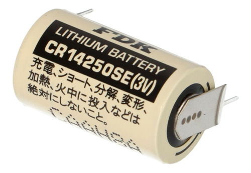 Bateria Lithium 3v Cr14250se-ft1 Pci 03 Terminais Fdk/ Sanyo