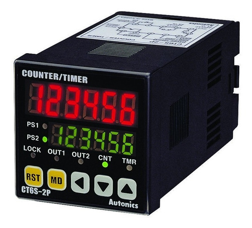 Contador Temporizador De Temperatura Autonics Modelo: Ct6s2p