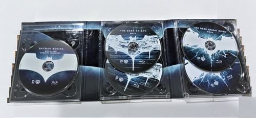 Blu-ray - The Dark Knight Trilogy - Edición Limitada Batman (Usado)