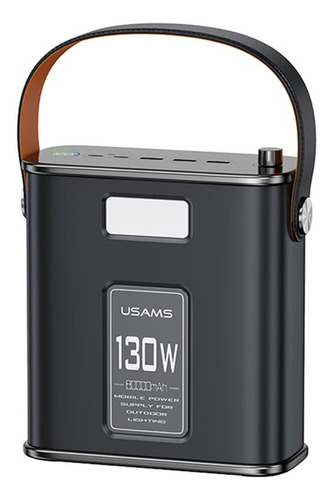 Power Bank Usams 80.000 Mah 130w Cable Usb-c Carga Rapida Ax