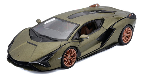 Bburago 1:24 Lamborghini Sin Fkp 37 - Verde