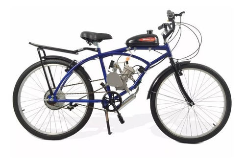 Bicicleta Motorizada Moskito  Kit Motor 80 Cc - Frete Grátis