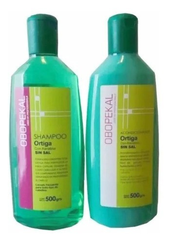 Shampoo De Ortiga Y Acondicionador