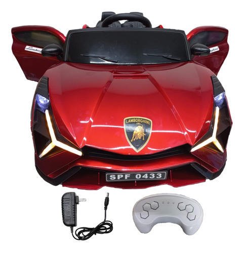 Carro Montable Eléctrico Tipo Lamborghini Entrada Usb, Aux