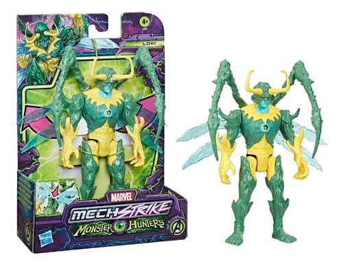 Figura Hasbro Loki F4804 de Marvel Mech Strike Monster Hunters