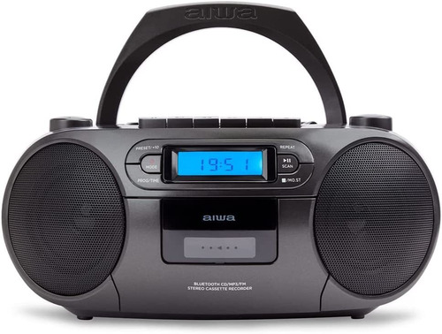 Aiwa Bbtc-550bk - Radio Cassette Portátil