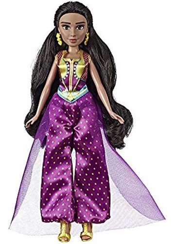 Disney Princesa Jasmine Fashion Doll Con Vestido, Zapatos Y