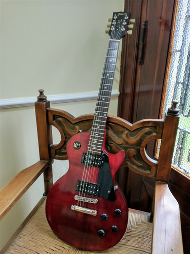 Gibson Les Paul Faded 2018 Diestro Worn Cherry Ébano