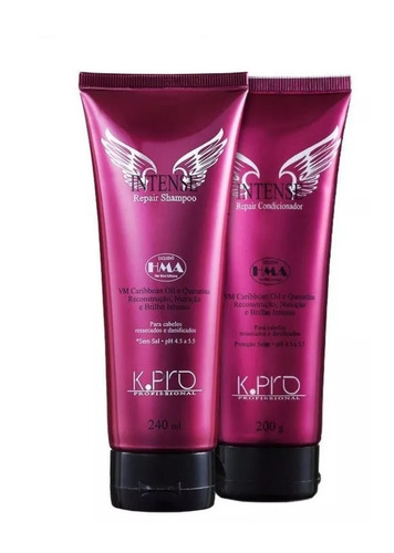 Kpro Kit Shampoo E Condicionador Intense Repair + Brinde 