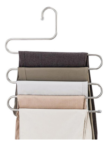 Gancho De Ropa Multifuncional De 5 Capa Para Pantalones