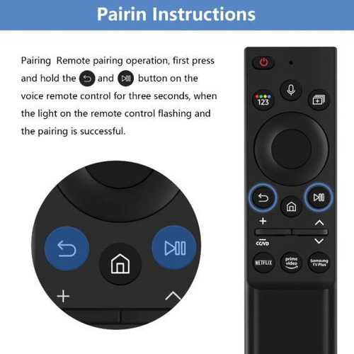 Control Remoto Para Samsung Con Voz, Qled Led 4k 8k Universa
