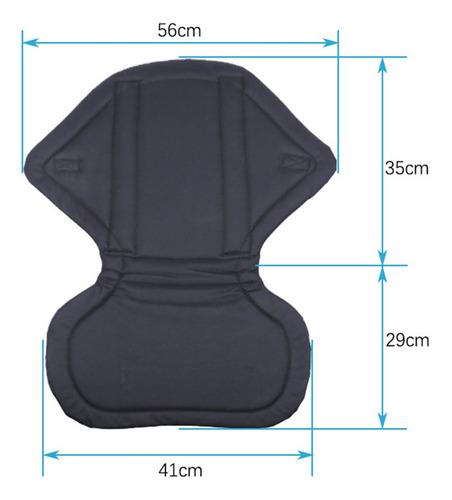 Imagen 9 de 10 de Cojín Para Asiento De Kayak Acolchado Con Bolsa De