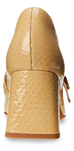 Sapato Scarpin Feminino Al2202 Fechamento Por Fivela Usaflex