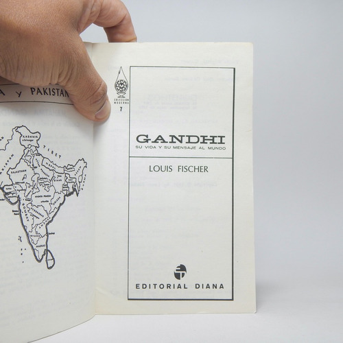 Gandhi Su Vida Y Su Mensaje Al Mundo Louis Fischer 1970 Bi5 (Usado)