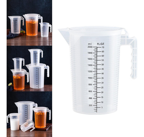 Taza Medidora Con Báscula, Utensilios De Cocina For 2 L