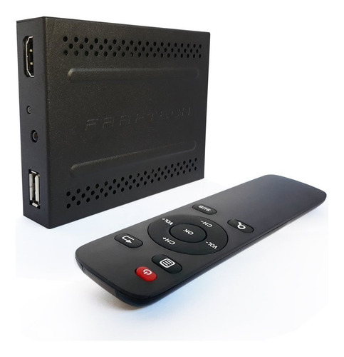 Receptor Tv Digital Full Hd Saida Hdmi Faaftech Ft-tv-hd