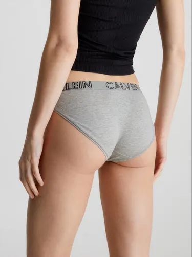 Pantie Gris De Algodón Bikini Para Mujer Calvin Klein