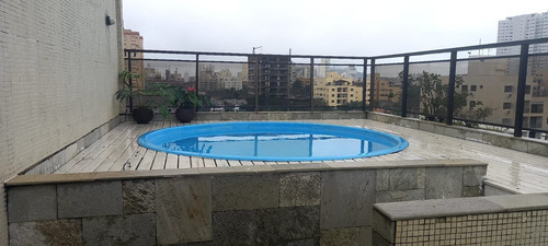 Imagem 5 de 30 de Cobertura À Venda, 130 M² Por R$ 450.000,00 - Praia Da Enseada - Guarujá/sp - Co0355