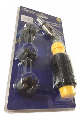 Imagem 2 de 7 de Chave Articulada Com Catraca Reversível Kit C/ 18 Bits K3295
