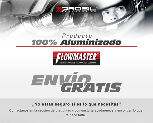 Silenciador Deportivo Flowmaster Serie 40 1x2