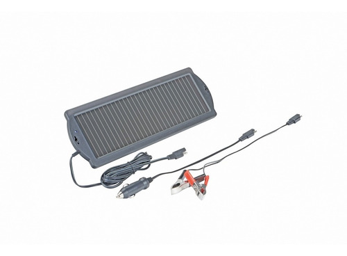 Cargador Solar De Bateria Auto Y Barco 1.5 Watts 12 Volts