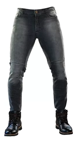 Pantalon Moto Jean Protecciones Alter En Teo Motos