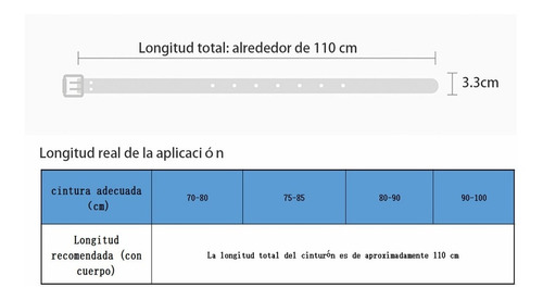 Imagen 2 de 6 de Cinturones De Cuero Sintetico Mujer Con Cadena Agujeros