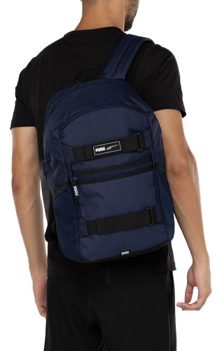 Mochila Puma Deck Backpack - 21 Litros Cor Azul