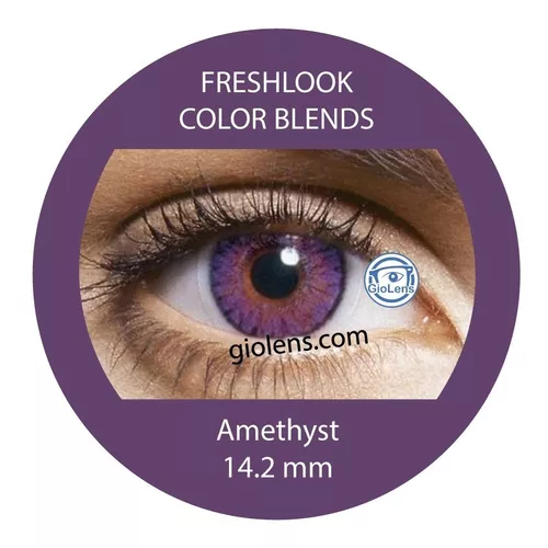 testigo Víspera Oral Pupilentes Freshlook Color Blends Tricolor Amatista | Meses sin intereses
