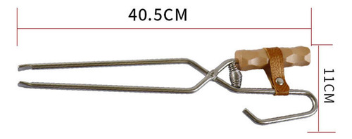 Pinzas Para Chimenea, Pinzas Para Leña Largas Para Picnic,