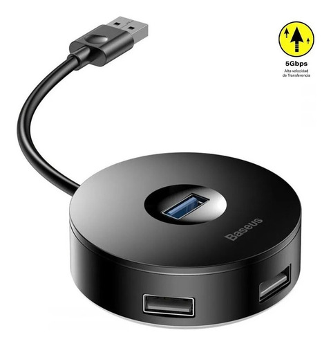 Imagen 4 de 10 de Hub Adaptador Conector Usb-a A 4 Puertos Usb 1 Micro Usb Th