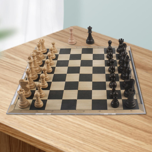 Juego De Ajedrez Juego De Mesa De Ajedrez Juego Marrón
