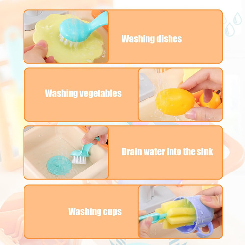 Fregadero De Juego Con Agua Fregadero Juguete Autocirculante