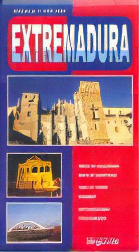 Mapa De Extremadura, De Aa.vv., Vol. 1. Editorial Editorial Arguval, Tapa Blanda En Español