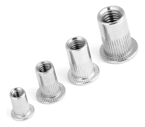 200 Piezas De Inserto Roscado M3, M4, M5, M6 304 De Acero In
