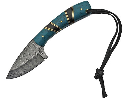 Cuchillo De Acero Damasco Pakistaní 1233tr