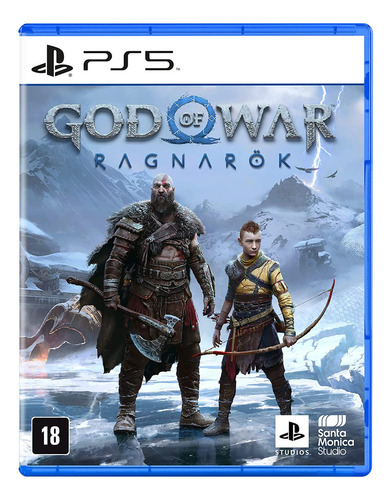 God of War Ragnarök - Standard Edition Sony PS5 Mídia Física