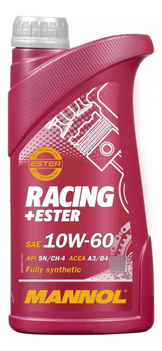 Aceite Mannol Racing Ester 10w60 1 Lt