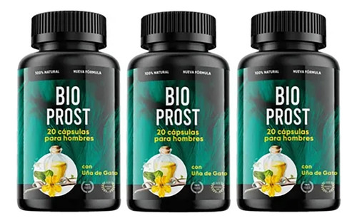 Bioprost Incrementa La Potencia Y El Crecimiento 3 Frascos