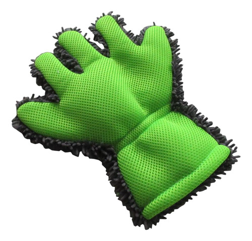 Car Wash Mitts 11.81 Pulgadas X 9.84 Pulgadas Verde