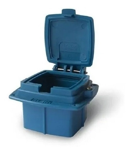 Caja Capsulada Vacía Azul Para Tablero De 32a Pack X 9