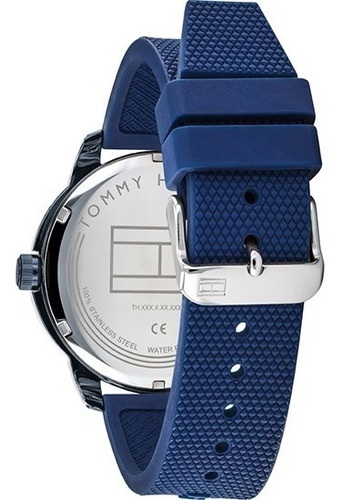 Relógio Tommy Hilfiger Masculino Borracha + Technos De Aço