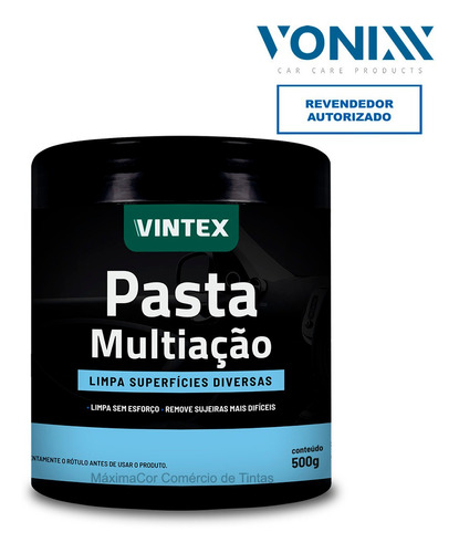 Pasta Multiação Limpadora Automotiva E Uso Geral Vintex