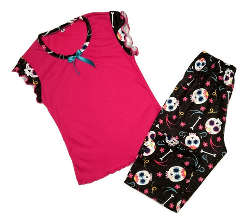 Pijama Multiuso Piel De Durazno Niña Blusa Pantalón Conjunto