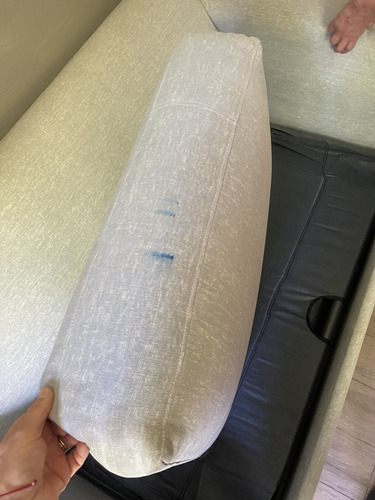 Sofá Cama Rosen 2 Cuerpos + Puff Para Los Pies (Usado)