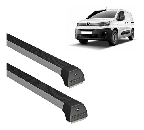 Barras De Techo Long Life Aluminio Berlingo Corta