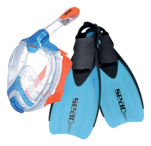Set Unica Sprint, Set De Snorkel Para Adultos Y Nios +10 Con